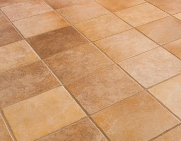 Ceramic tile and grout cleaned by AZ Tile and Grout Care