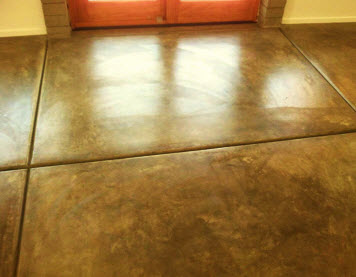 Concrete floor polished by AZ Tile and Grout Care - Teaser