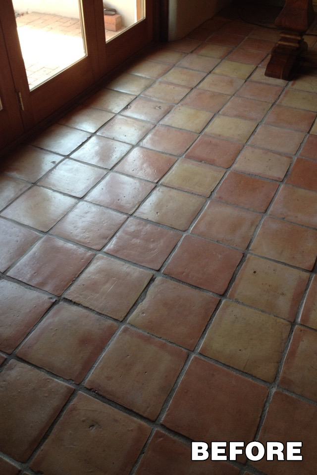 Saltillo Tile Cleaning Sealing Tucson, How Much Does It Cost To Refinish Saltillo Tile