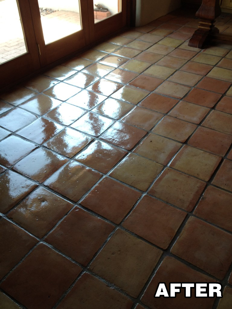 Saltillo Tile Cleaning Sealing Tucson, Can You Put Flooring Over Saltillo Tile